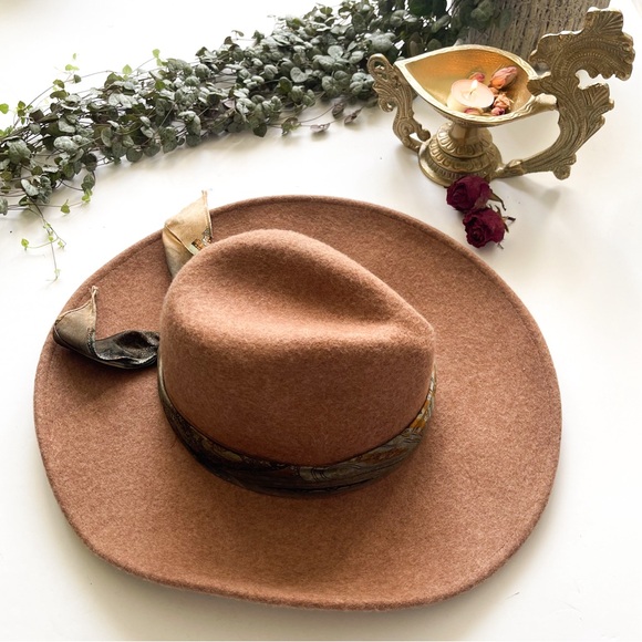 NWT Anthropologie Cover Band Rancher Hat - Picture 2 of 14